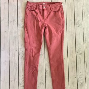 Old Navy mauve pink skinny jeans-8